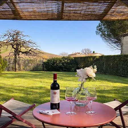 Du Palat Climatisee, Vue Sur Les Vignobles St-emilion Lejlighed Saint-Émilion
